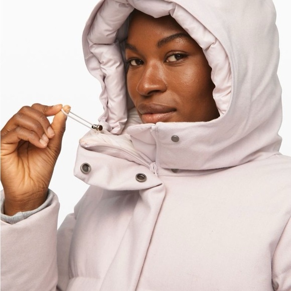 Lululemon Women's Wunder Puff 600-Down-Fill Jacket Sz 4 in White Opal EUC - Picture 4 of 16